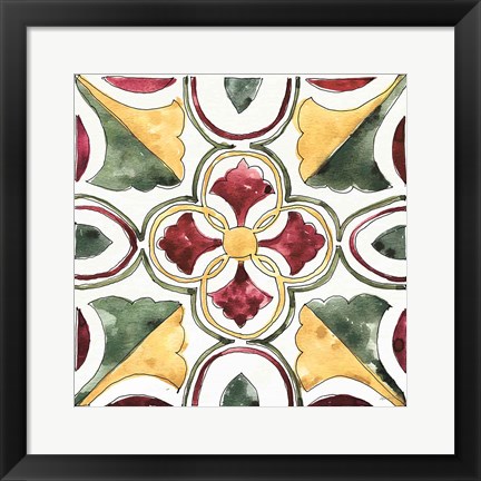 Framed Oaked and Aged VI Print