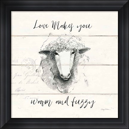 Framed Life at Home VIII Shiplap Print