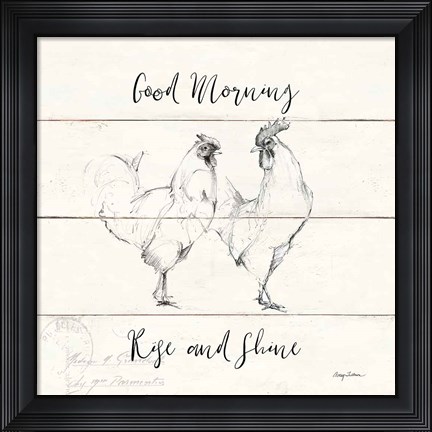 Framed Life at Home I Shiplap Print
