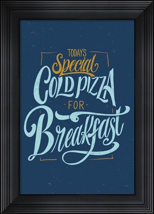 Framed Guilty Pleasures Print
