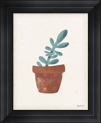Framed Greenhouse V Print