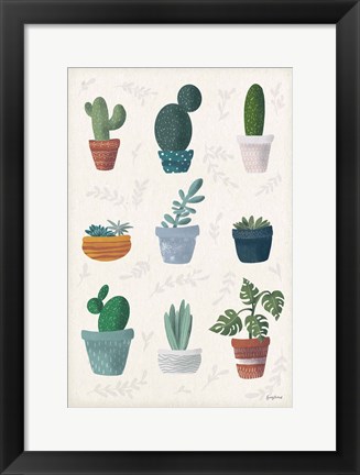 Framed Greenhouse I Print