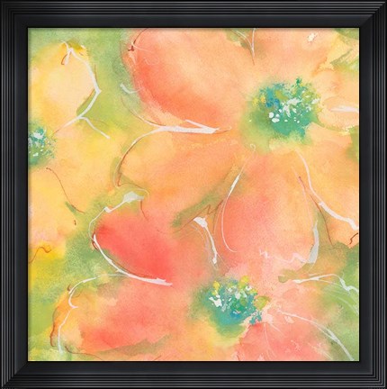 Framed Summer Cosmos II Print