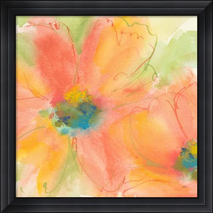 Framed Tinted Cosmos I Print