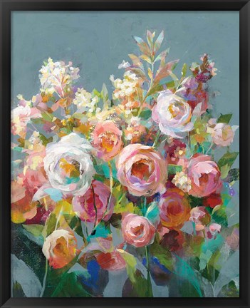 Framed Joy of the Garden II Print