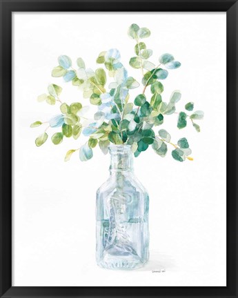 Framed Beach Flowers IV Print