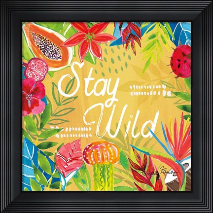 Framed Tutti Frutti XI Print