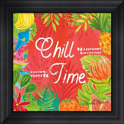 Framed Tutti Frutti XII Print