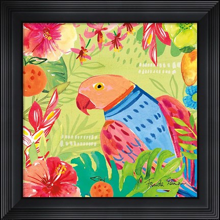 Framed Tutti Frutti V Print