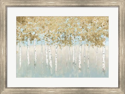 Framed Shimmering Forest Print