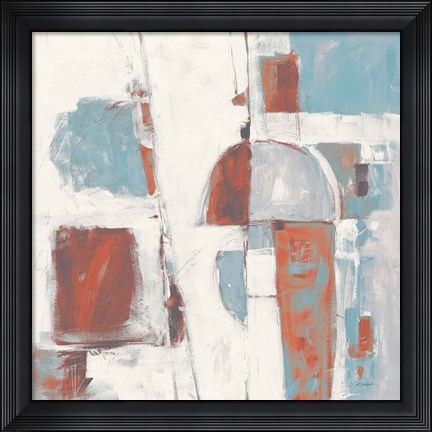 Framed Down to the Street Cool Print