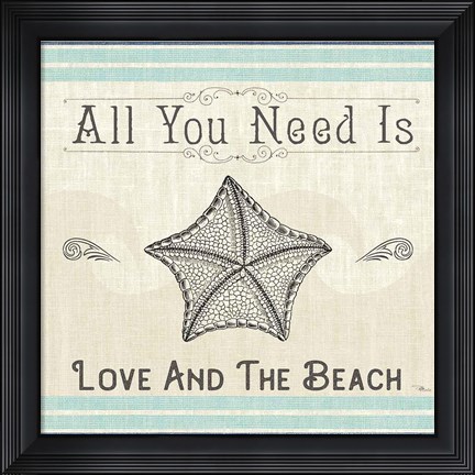 Framed Coastal Farmhouse III Print