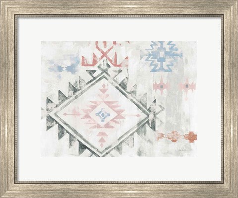 Framed Southwest Design VI Boho Print