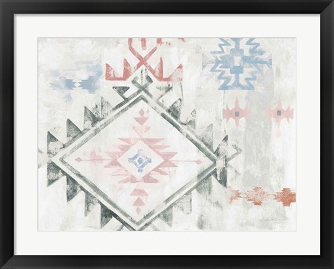 Framed Southwest Design VI Boho Print