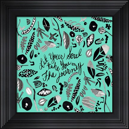 Framed Woodland Wonder I Print