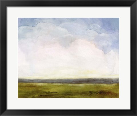 Framed Cumulus Horizon II Print