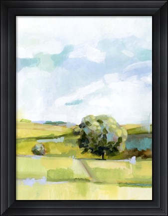 Framed Valley Breeze II Print