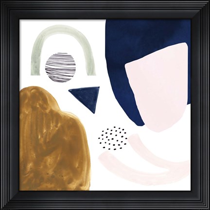 Framed Double Scoop I Print