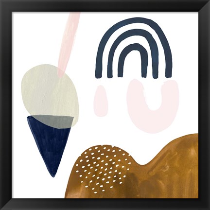 Framed Double Scoop III Print