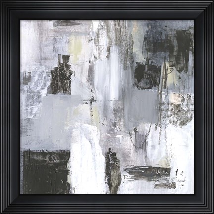 Framed Cinder Composition II Print