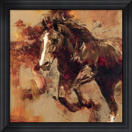 Framed Earth, Wind, Fire Print