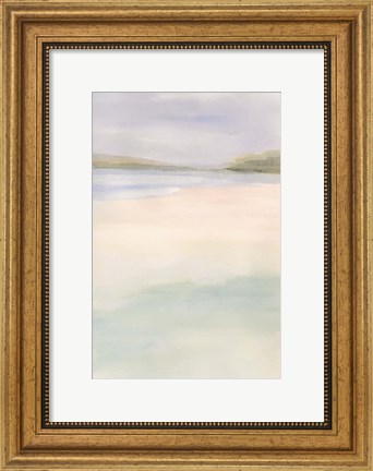 Framed Island Calm I Print