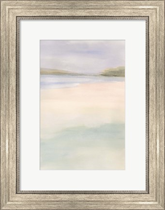 Framed Island Calm I Print