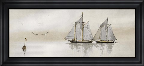 Framed Mystic Sail I Print