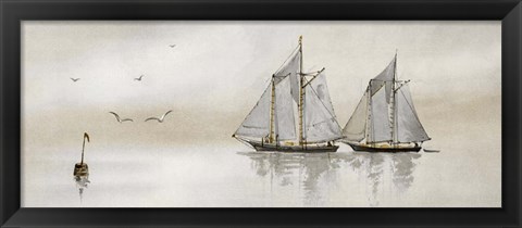 Framed Mystic Sail I Print