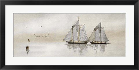 Framed Mystic Sail I Print