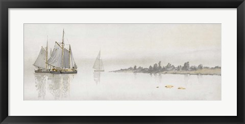 Framed Mystic Sail II Print