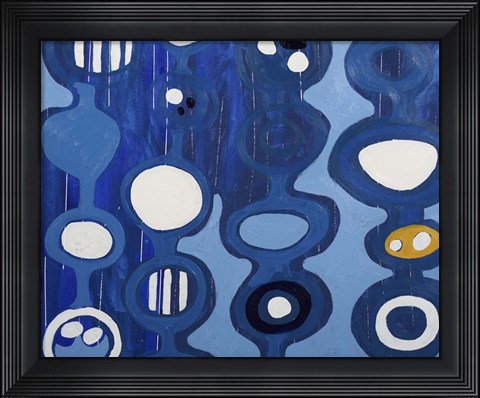 Framed Big Blue II Print