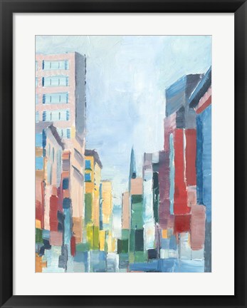 Framed Uptown Contemporary I Print