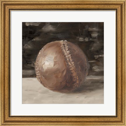 Framed Vintage Leather I Print