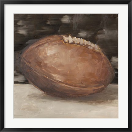 Framed Vintage Leather IV Print