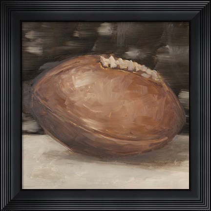 Framed Vintage Leather IV Print