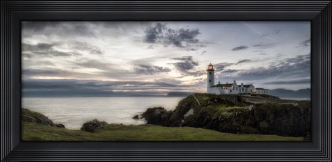 Framed Lighthouse Panorama Print