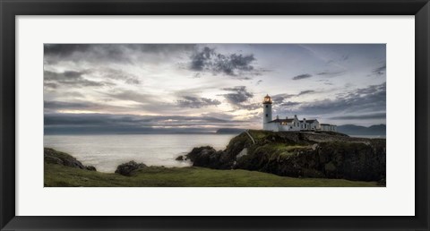 Framed Lighthouse Panorama Print