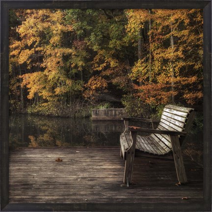 Framed Autumn Rest Print