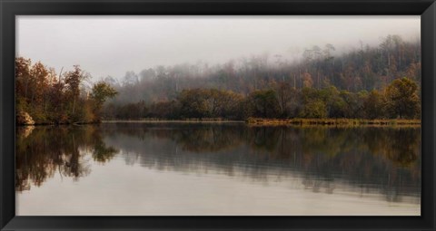 Framed Autumn&#39;s Reflection Print