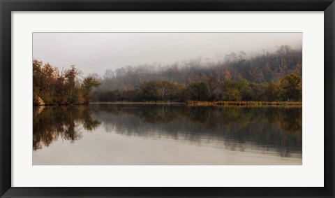 Framed Autumn&#39;s Reflection Print