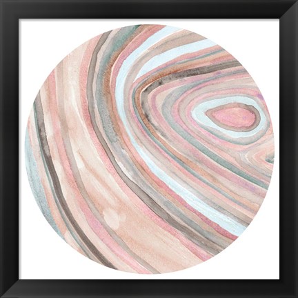 Framed Lost Marbles I Print
