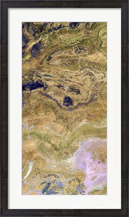 Framed Atlas Mountains II Print