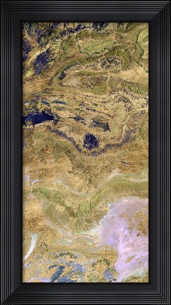 Framed Atlas Mountains II Print