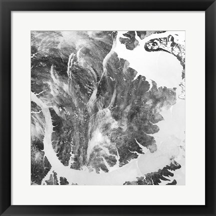 Framed Whirlpool Cloud I Print
