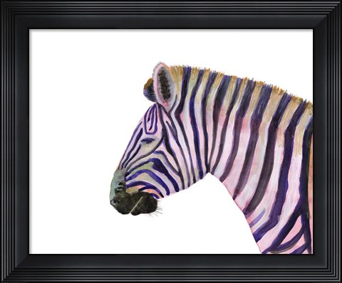 Framed Sunset Safari II Print