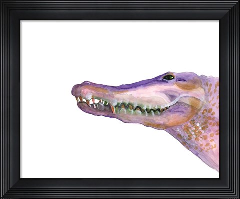 Framed Sunset Safari IV Print