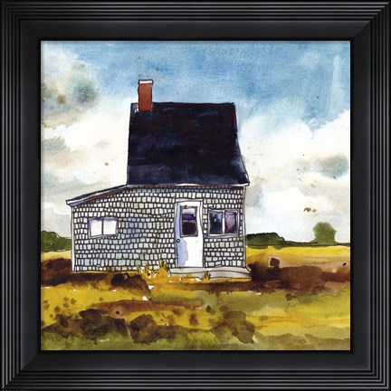 Framed Cabin Scape II Print