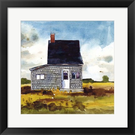Framed Cabin Scape II Print