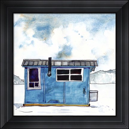 Framed Cabin Scape III Print